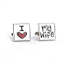 Butoni camasa I Love My Wife