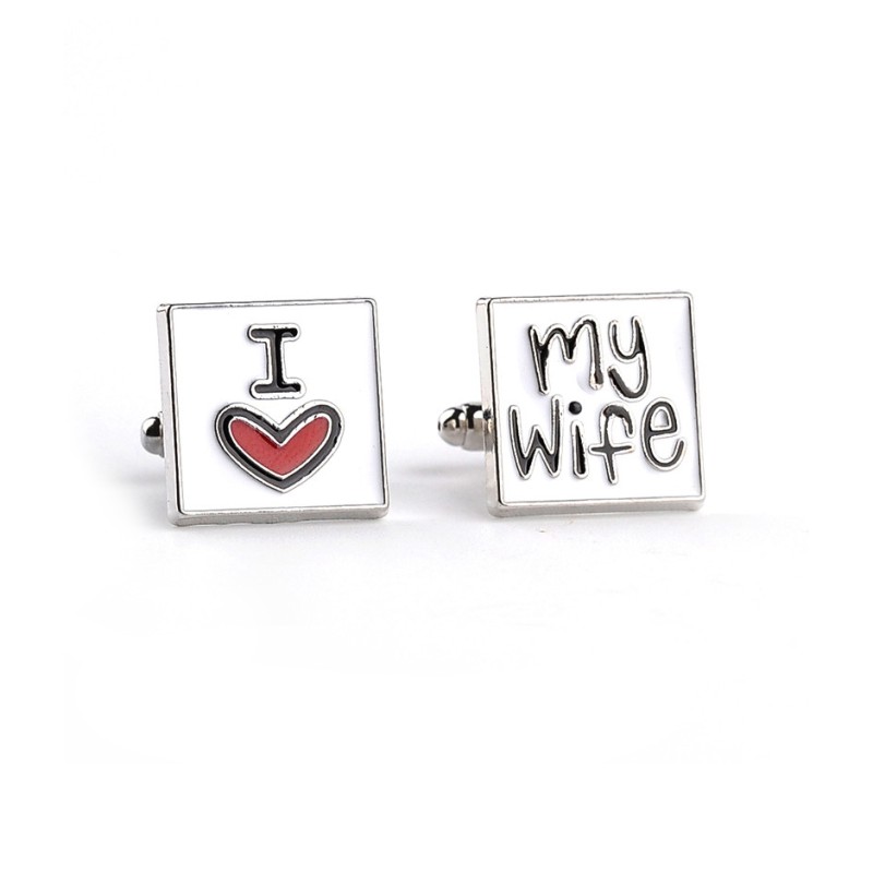 Butoni camasa I Love My Wife