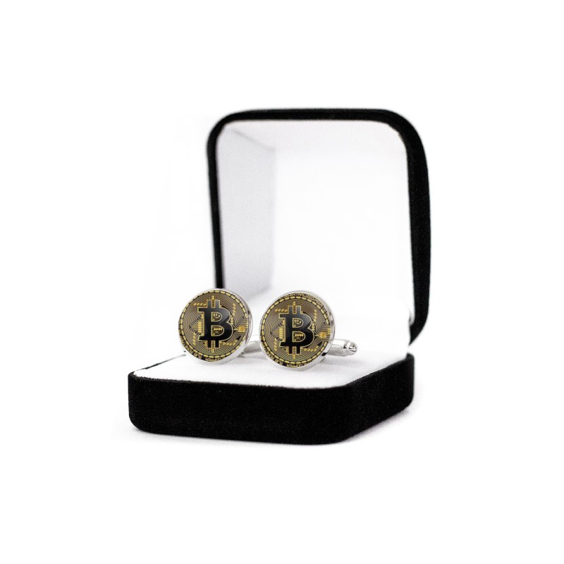 Butoni eleganti Bitcoin Butoni eleganti Bitcoin