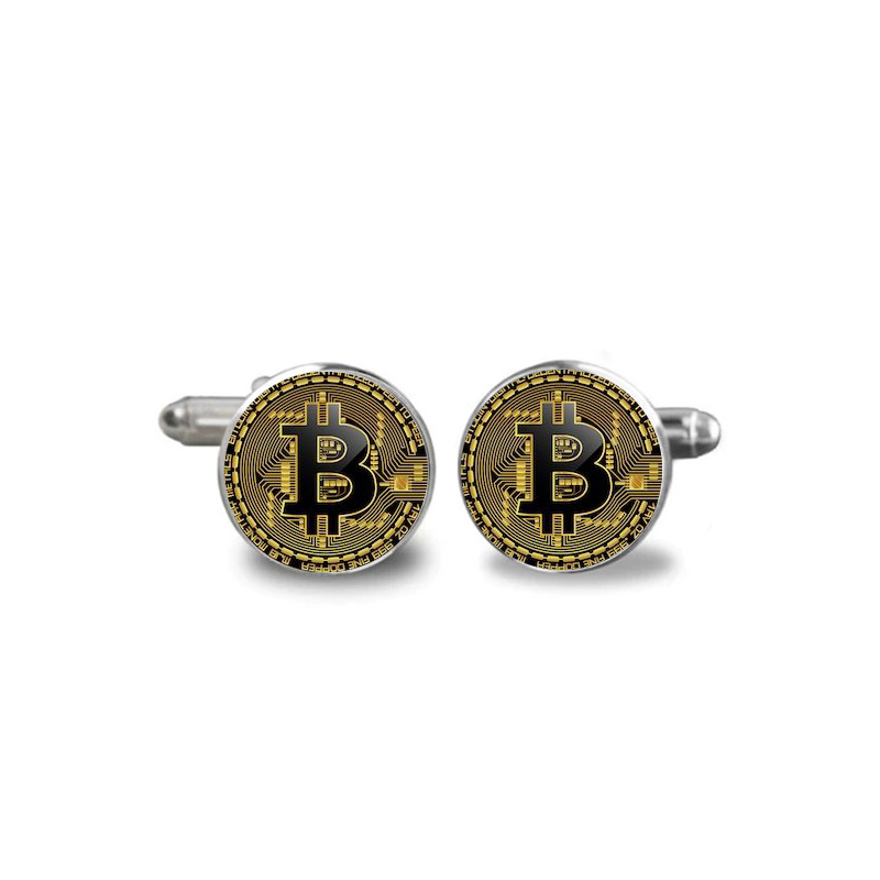 Butoni eleganti Bitcoin Butoni eleganti Bitcoin