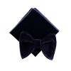 Set papion batista din catifea butterfly bleumarin Set papion batista din catifea butterfly bleumarin