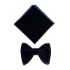 Set papion batista din catifea butterfly bleumarin Set papion batista din catifea butterfly bleumarin