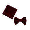 Set papion batista din catifea butterfly grena Set papion batista din catifea butterfly grena